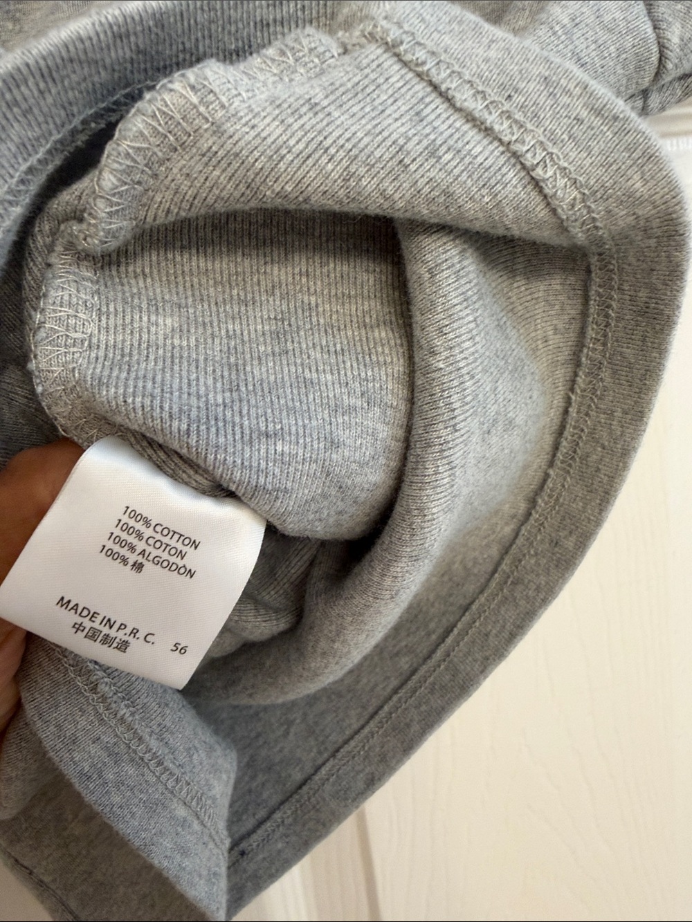 Brandy Melville Grey Short Sleeve Button Collar Top one size - Picture 4 of 6